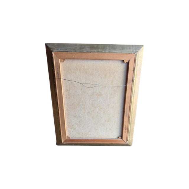 Mid-Century Modern Mid 20th Century Oil Painting on Canvas After Degas, "After the Bath" by EW For Sale - Image 3 of 4