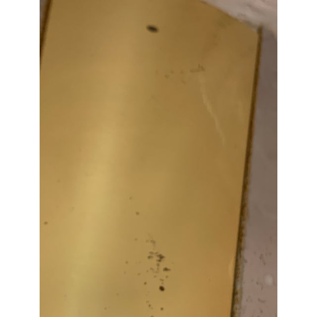 Gold Curtis Jere Style Silver and Gold Tone Wave Industrial Metal Wall Art For Sale - Image 8 of 8