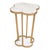 Transitional Regina Andrew Clover Table in Natural Brass For Sale - Image 3 of 3