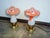 Vintage Mushrooms Table Lamps, 1980s, Set of 2 For Sale - Image 9 of 10