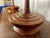 Brown Danish Modern Solid Teak Table Lamps For Sale - Image 8 of 12