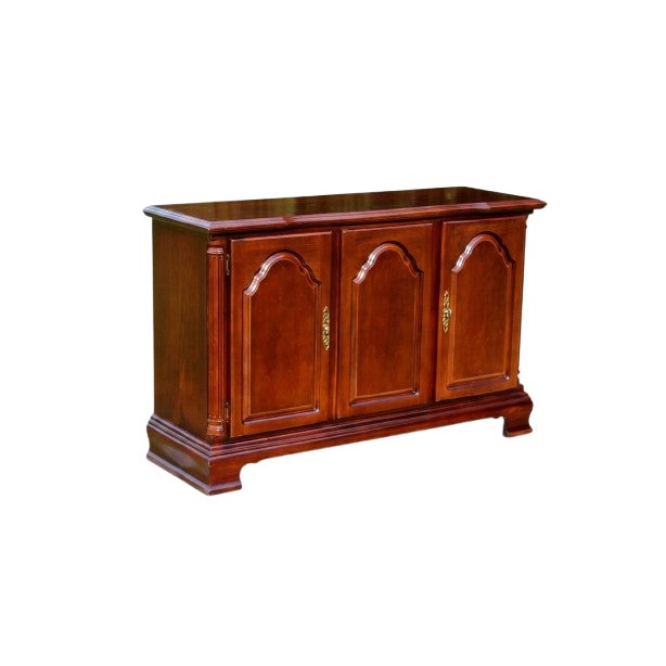1980s Lexington Two-Door Mahogany Buffet For Sale