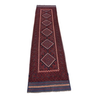 Afghan Mishwani Handmade Runner Rug For Sale