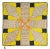 Textile Natural Abaca Premium Fiber Rugs in Colors 2x2Ft. For Sale - Image 7 of 12