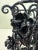 Art Nouveau Wrought Iron Candleholder in the style of Lodewijk Van Boeckel, 1920s For Sale - Image 4 of 9