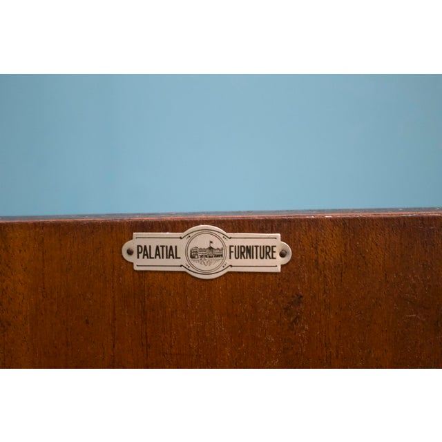 Brown Art Deco Compact Wardrobe in Walnut, 1930s For Sale - Image 8 of 12