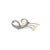 Metal Late 20th Century Mikimoto Estate Akoya Pearl Brooch Pin Sterling Silver 6.37 MM For Sale - Image 7 of 9