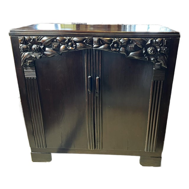 1920s Shanghai Art Deco Sideboard For Sale