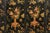 An American floral motif folding screen from the mid 20th century. This smaller-sized mid-century accordion style folding...