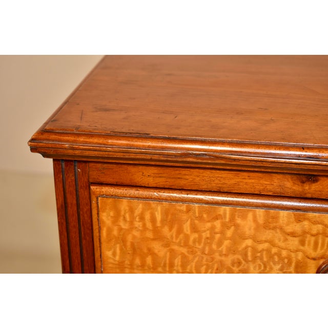 19th Century Hungarian Ash and Walnut Chest From England For Sale In Greensboro - Image 6 of 9