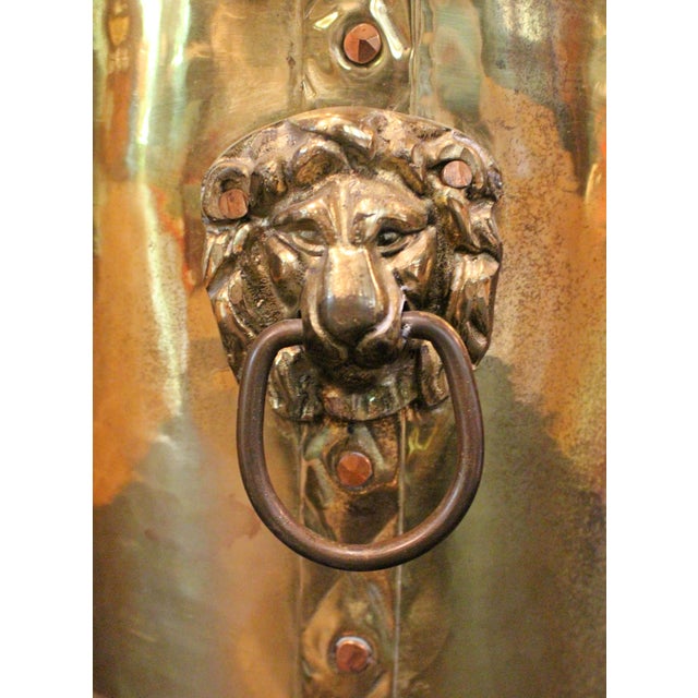 Late 19th Century Circa 1880 English Oval Brass Jardiniere For Sale - Image 5 of 6