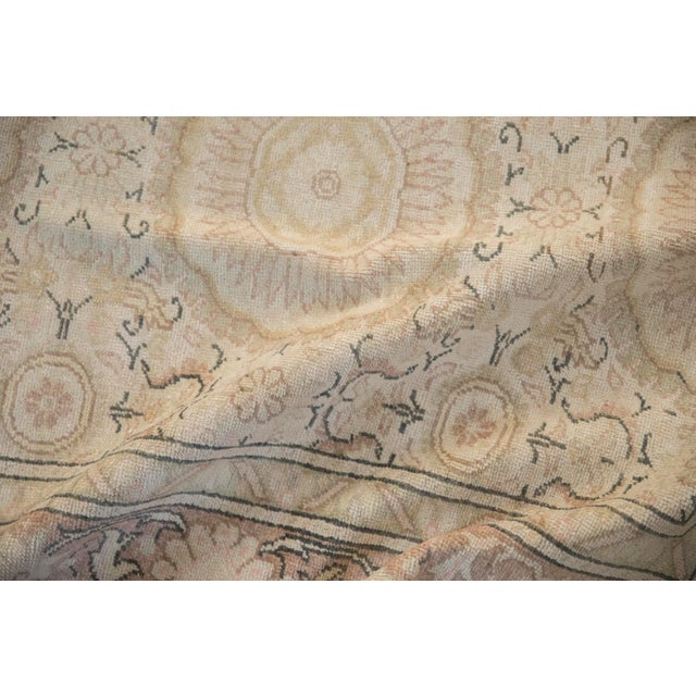 Turkish Vintage Distressed Kaisary Carpet - 6'7" X 9'4" For Sale - Image 3 of 9