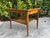 Mid 20th Century Vintage American of Martinsville Mid-Century Walnut End Table With Cane Shelf, MCM For Sale - Image 5 of 12