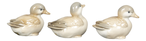 Porcelain Ducks, 1970s, Set of 3