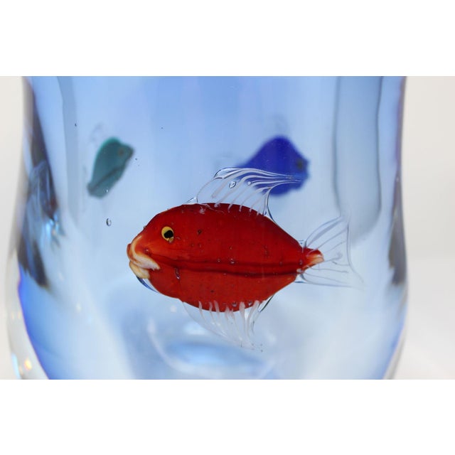 2010s Aquarium Vase by Pino Signoretto For Sale - Image 5 of 10