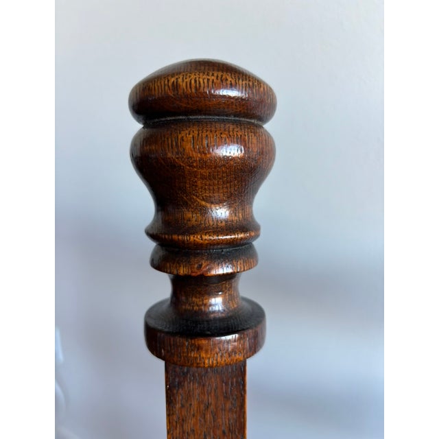 Traditional Antique High-Back Renaissance Revival Rocking Chair For Sale - Image 3 of 10