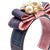 2020s Chanel CC Grenadine Vintage Silk Necktie Cuff Bracelet For Sale - Image 5 of 6