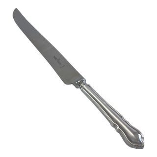 1980s Silver Meat Carver Knife, Du Barry For Sale