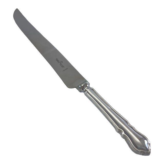 1980s Silver Meat Carver Knife, Du Barry For Sale