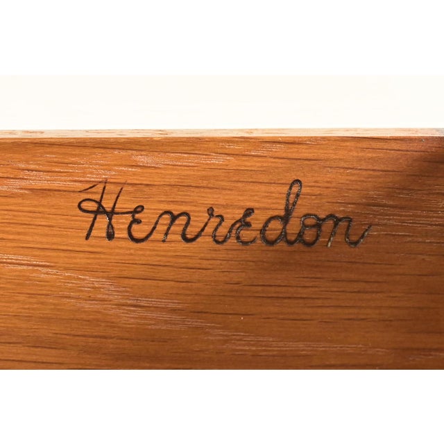 Henredon Georgian Flame Mahogany Highboy Dresser, Circa 1950s For Sale - Image 9 of 16