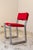 Red Vintage Red Delfina Chairs by Enzo Mari for Driade, 1980, Set of 4 For Sale - Image 8 of 14