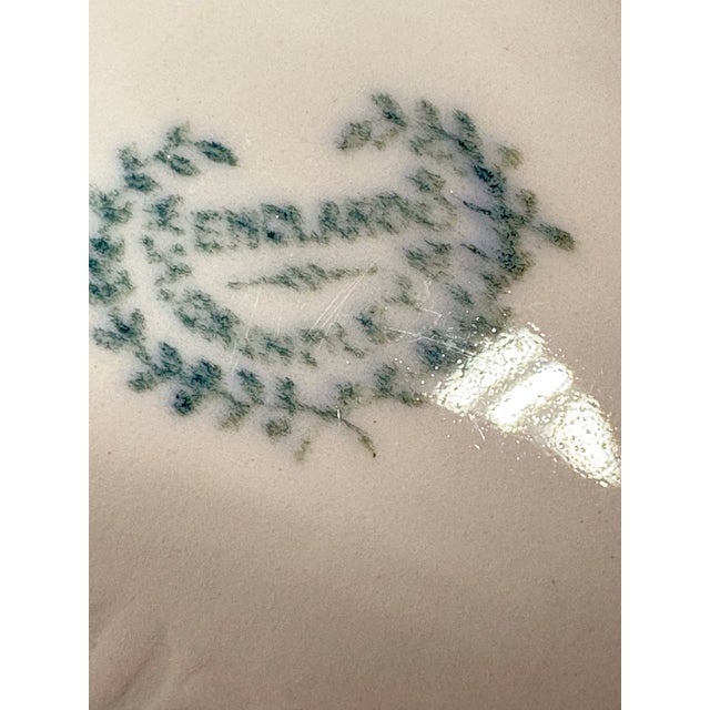 Early 20th Century Antique English W. H. Grindley Floral Oval Relish Dish Small 9” Serving Platter For Sale - Image 5 of 5