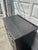 Black Vintage Queen Anne Style Black Chest of Drawers, Refinished Tall Dresser With Brass Hardware For Sale - Image 8 of 10