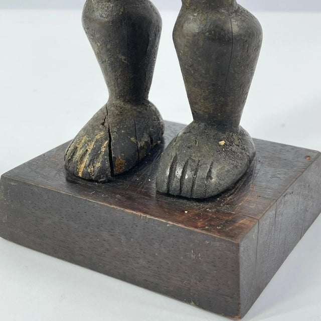 Early 20th Century Kulango Figure on Custom Base Cote d'Ivoire For Sale In Denver - Image 6 of 8