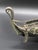 Vintage Bronze & Brass Viking Ship Sculpture on Stand For Sale - Image 9 of 11