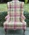 Lambert Furniture Queen Anne High Back Wingback Chairs - A Pair For Sale - Image 4 of 10