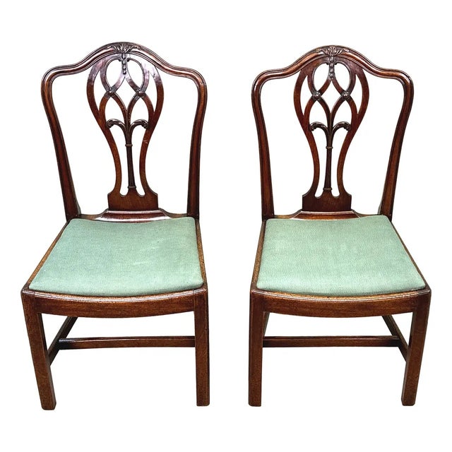 Set of 18th Century Georgian Side Chairs, 1780s For Sale - Image 13 of 13