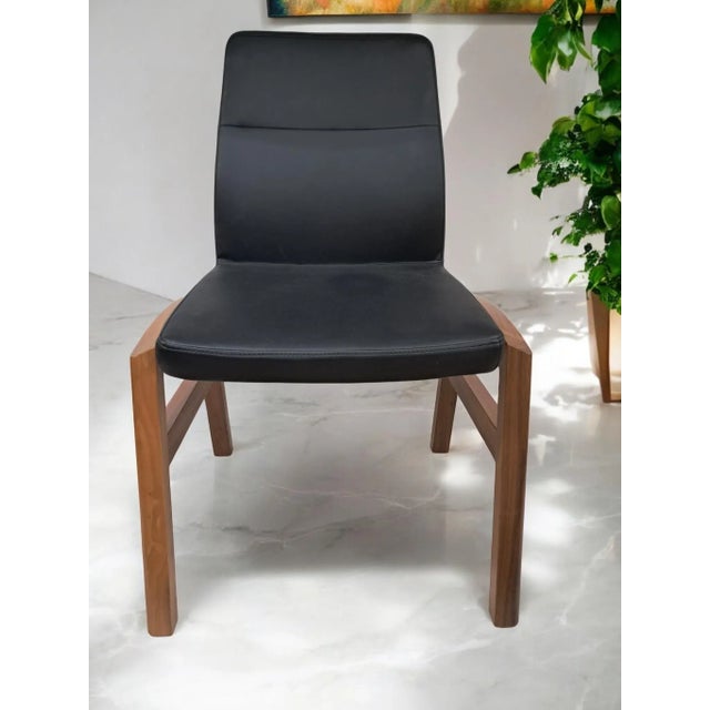 Vintage Desk Chair in Leather by Sven Christiansen, 1990s For Sale - Image 4 of 17