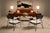Three Armchairs in Ebonized Wood & Metal With Loose Cushion, Carlo Hauner, 1950s For Sale - Image 11 of 18