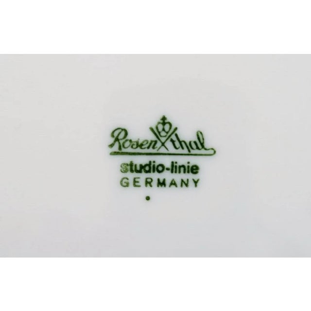 1970s Porcelain Lunch Plates by Timo Sarpaneva for Rosenthal, Finland, Set of 6 For Sale - Image 5 of 6