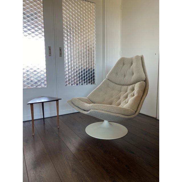 Textile Model F588 Lounge Chair by Geoffrey Harcourt for Artifort, 1960s For Sale - Image 7 of 13