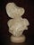 Early 20th Century Marble Bust of a Young Girl Sculpture For Sale - Image 15 of 15