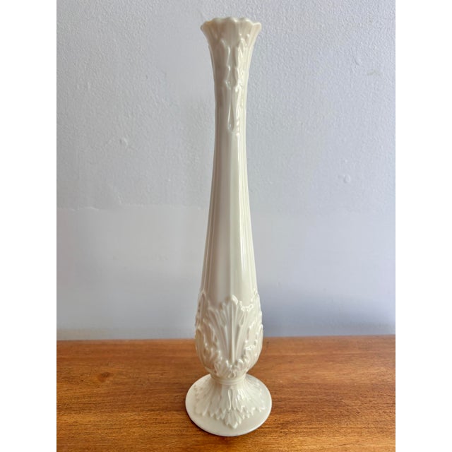 1980s 1980s Lenox Florentine Collection Ivory Bud Vase For Sale - Image 5 of 5