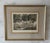 Line and aquatint hand colored etching titled "Mount Vernon, West Front", engraved by Paolo Fumagalli circa 1820. This...