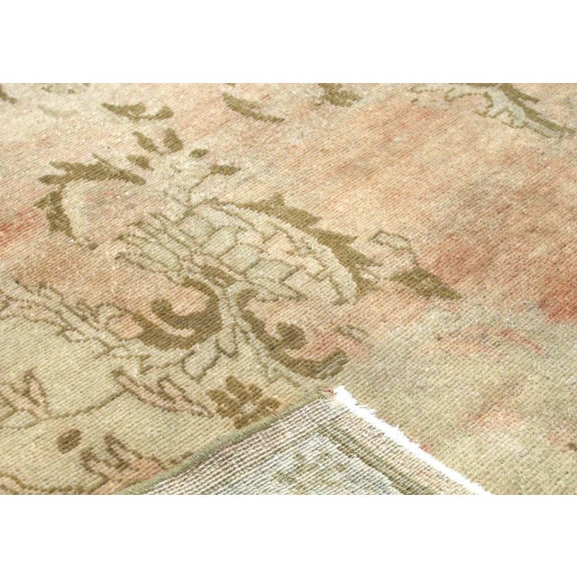 1960s Turkish Oushak Rug For Sale - Image 4 of 7