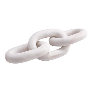 Regina Andrew Atlas Marble Chain in White For Sale