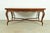 Baker Furniture Style French Provincial Louis XV Carved Oak Extension Dining Table, Circa 1960s For Sale - Image 14 of 15