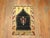 A one-of-a-kind decorative late 19th century Turkish rug with a prayer niche motif featuring on an unusual black color...