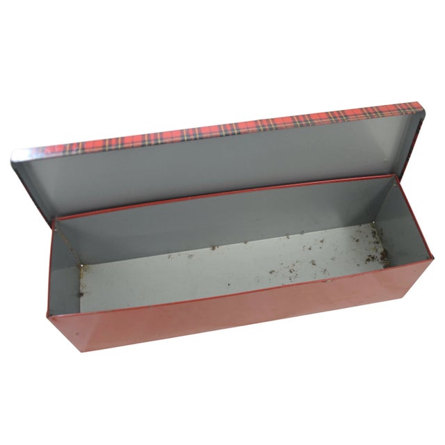 Sportsman Plaid Metal Box For Sale In Chicago - Image 6 of 9