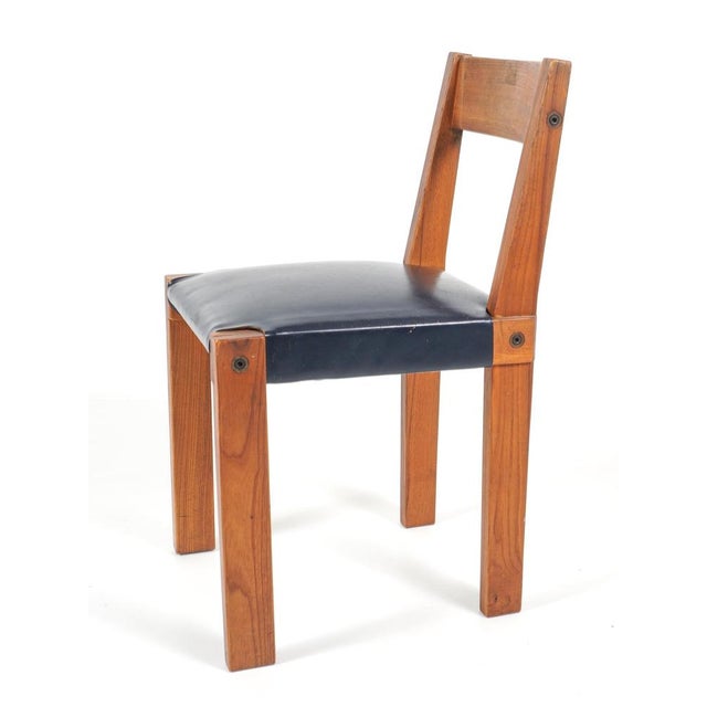 Model S24 Chairs by Pierre Chapo, 1960s, Set of 4 For Sale - Image 13 of 13
