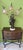 Brown Vintage Table Lamp with Sculptures, 1975 For Sale - Image 8 of 9