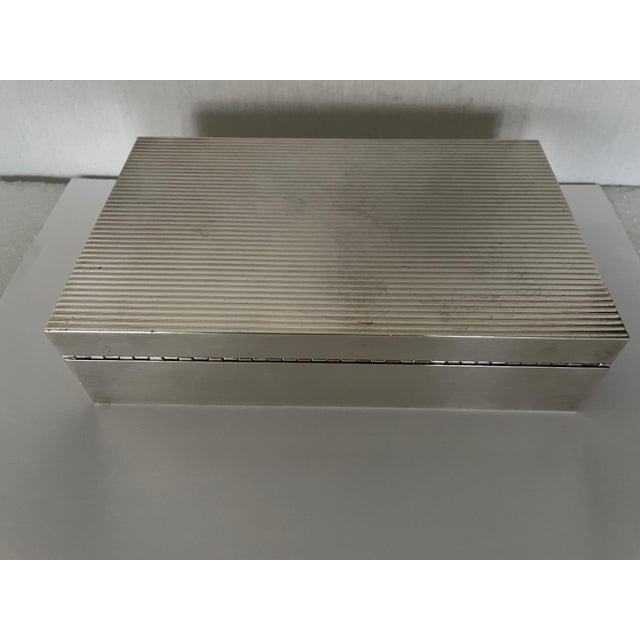 Vintage Puiforcat Cigar Box, 1950s For Sale - Image 4 of 11