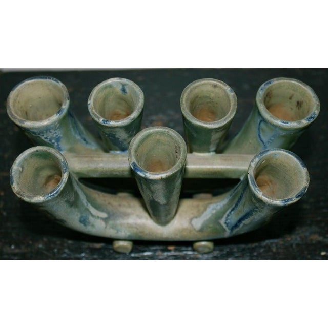 Charles Greber Pottery Candle Holder For Sale - Image 4 of 6