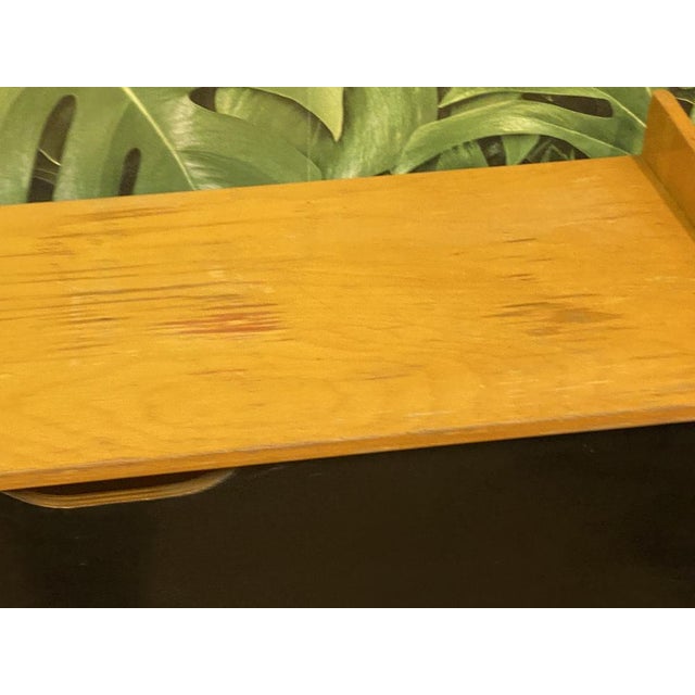 Mid-Century German Red, Yellow and Black Formica Shoe Cabinet, 1950s For Sale - Image 15 of 18