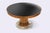 Mid-Century Wooden Table with Marble Base and Glass Top, Mid-20th Century For Sale - Image 6 of 7