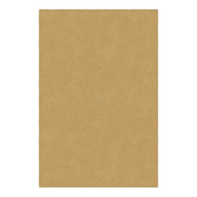 Natural Rectangle Plain Rug from Marqqa For Sale